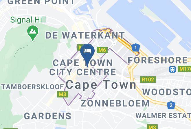 City Of Cape Town - Design Hotels Maps