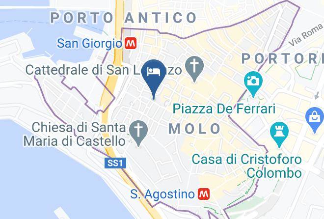 Design In Genoa City Center By Wonderful Italy Map