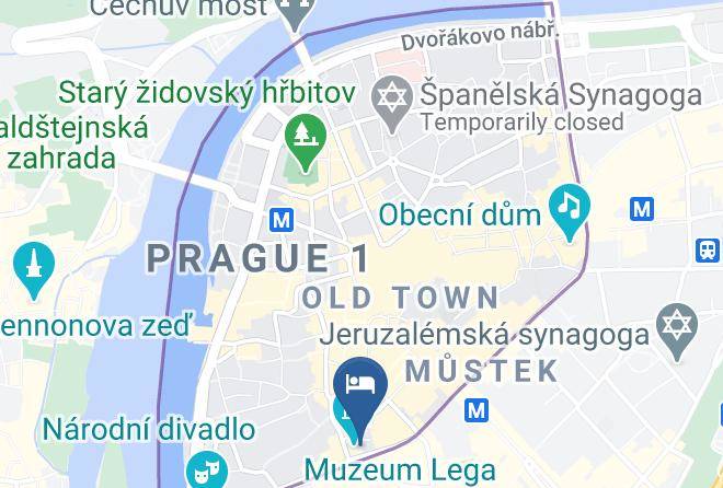 Prague - Design Metropol Hotel Prague Maps
