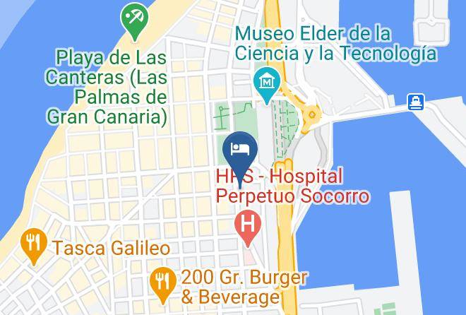 Las Palmas - Design Plus Bex Hotel Maps