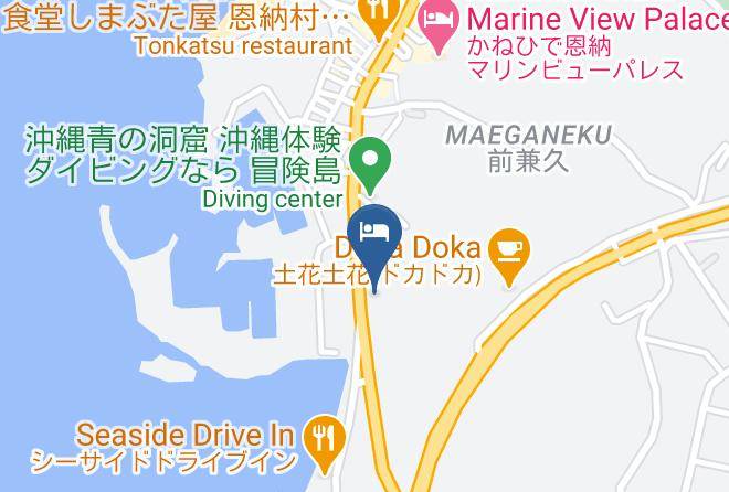 Onna Vil Kunigami District - Design Resort Nakadoma Inn Maps