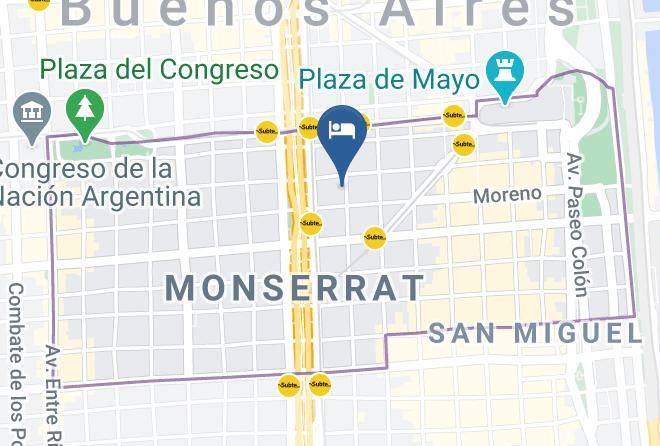 Autonomous City Of Buenos Aires - Design Suites Buenos Aires Maps