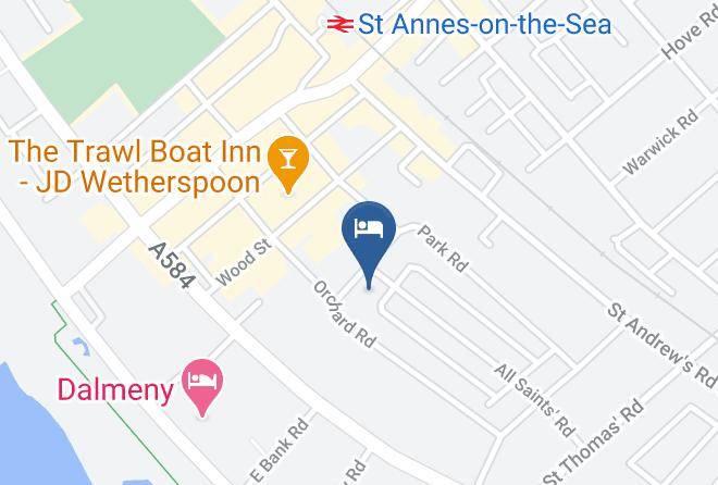 Lancs - Design Suites Lytham Maps