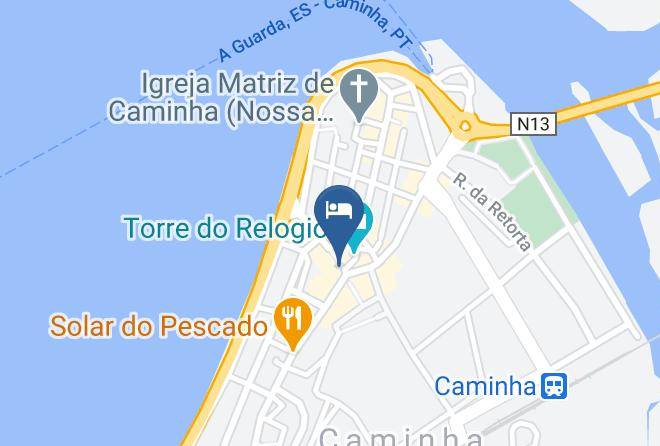 Caminha - Design&wine Hotel Maps