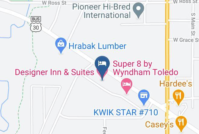 Tama - Designer Inn & Suites Maps