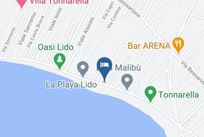 Trapani - Desiree' Bar Gelateria Tabacchi Maps