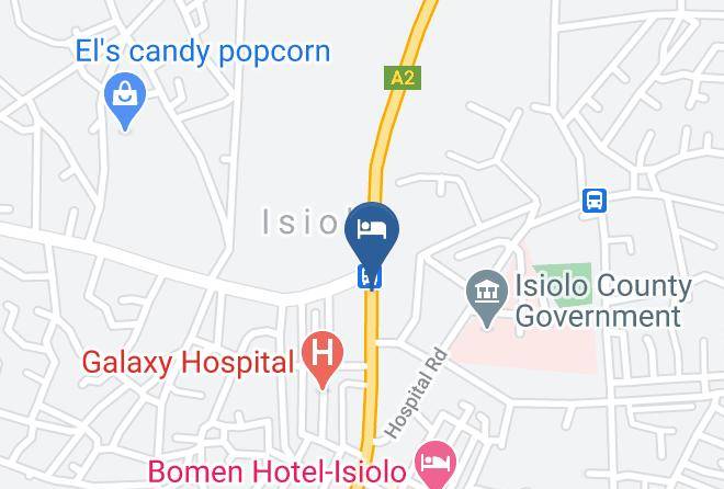 Isiolo - Desmak Hotel Maps