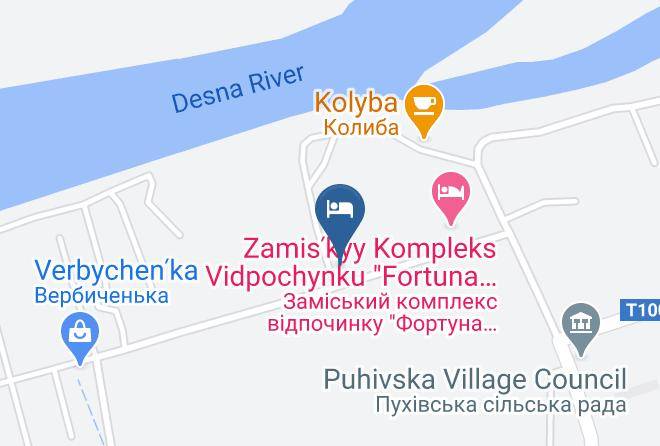 Brovary Raion - Desnyanski Verby Maps