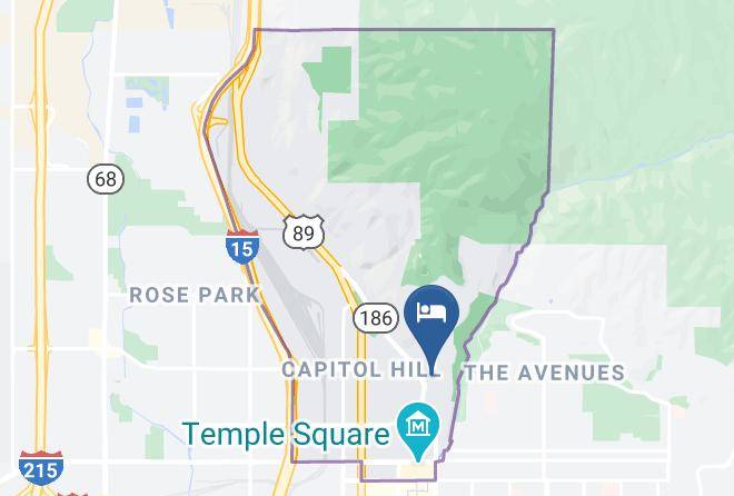 Salt Lake - Desoto Tudor On Capitol Hill Maps