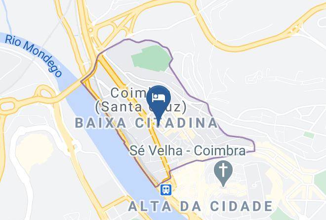 Coimbra - Despertar Com Siso Alojamento Literario Em Coimbra Maps