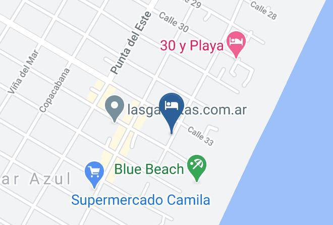 Villa Gesell - Despertares Maps
