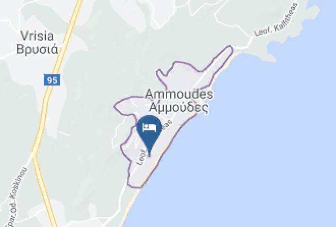 Dodecanese - Dessole Olympos Beach Resort Maps