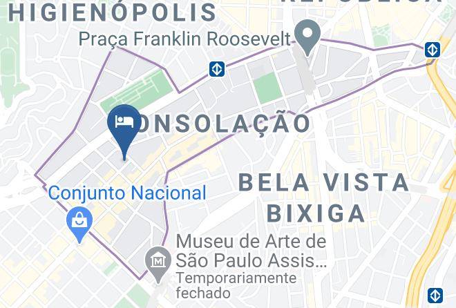 Sao Paulo Solacao - Destak Hotel Maps