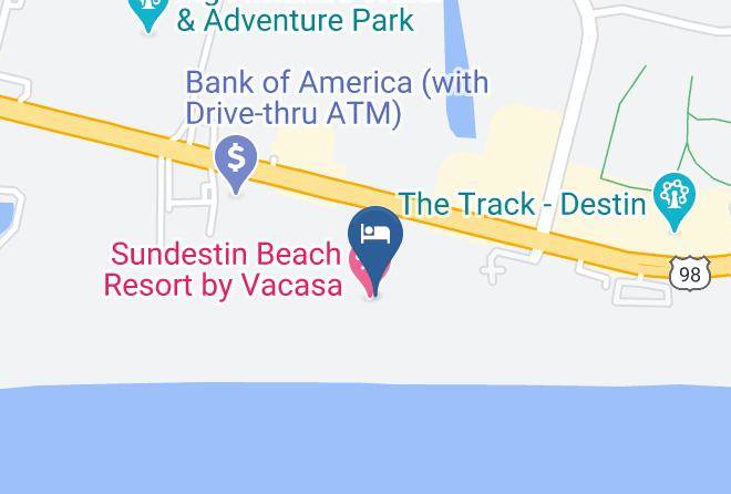 Okaloosa - Destin Gulf Front Sleeps 9 Maps