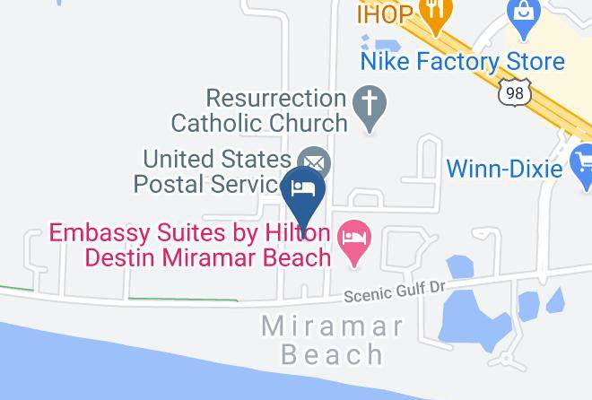 Walton - Destin Rv Beach Resort Maps