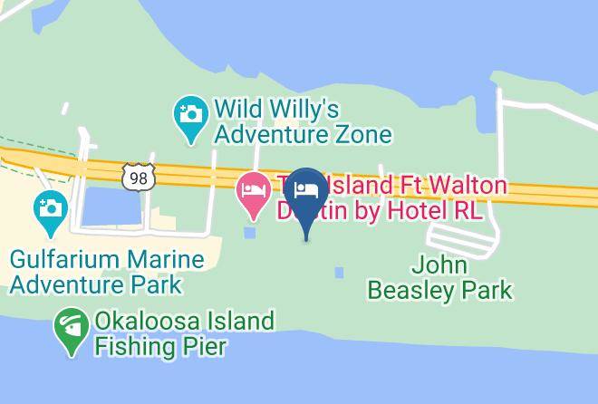 Okaloosa - Destin West Beach And Bay Resort Unit 202 And Heron 408 Maps