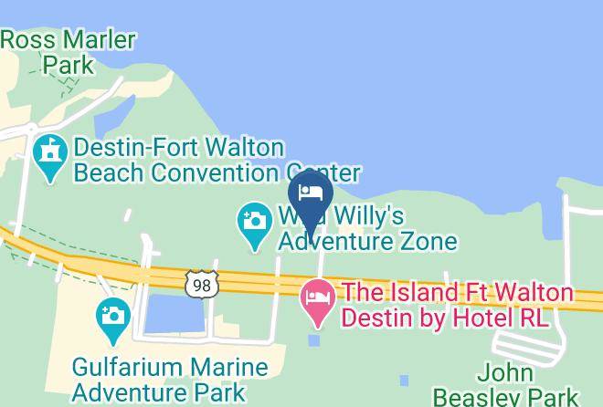 Okaloosa - Destin West Rv Resort Maps