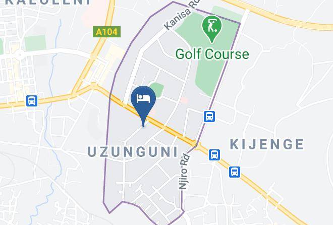 Arusha - Destination 3 Degrees Boutique Hotel Maps