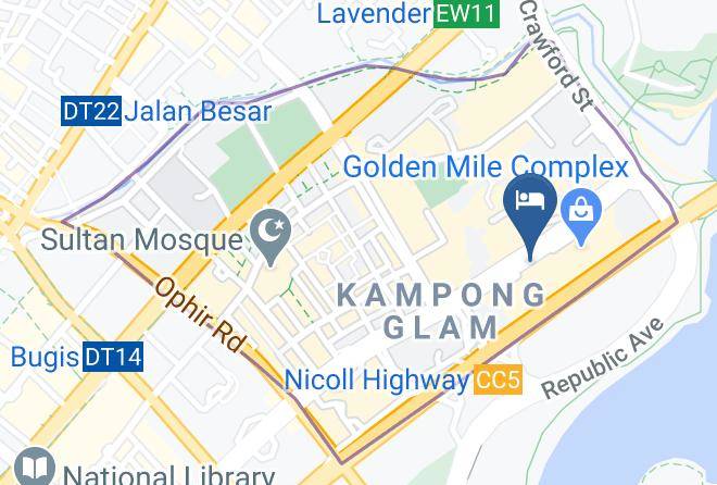 Kallang - Premier Inn Singapore Beach Road Hotel Maps