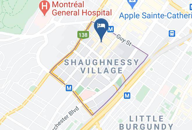 Montreal - Destination Stays Montreal Downtown Maps