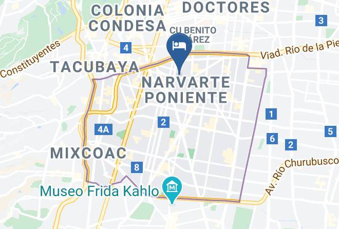 Benito Juarez - Destination Xola Brand New Close To Condesa Maps