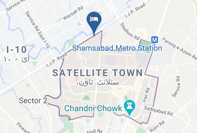 Islamabad - Destinn Hotel & Suites Rawalpindi Islamabad Maps