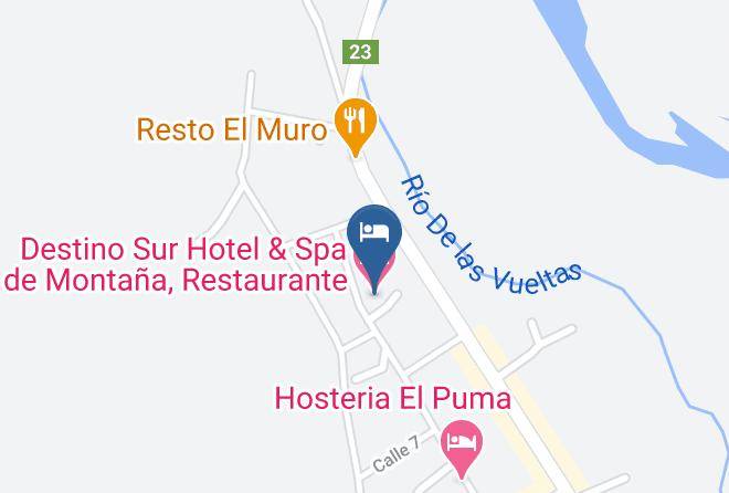 Lago Argentino - Destino Sur Hotel & Spa De Montana Restaurante Maps