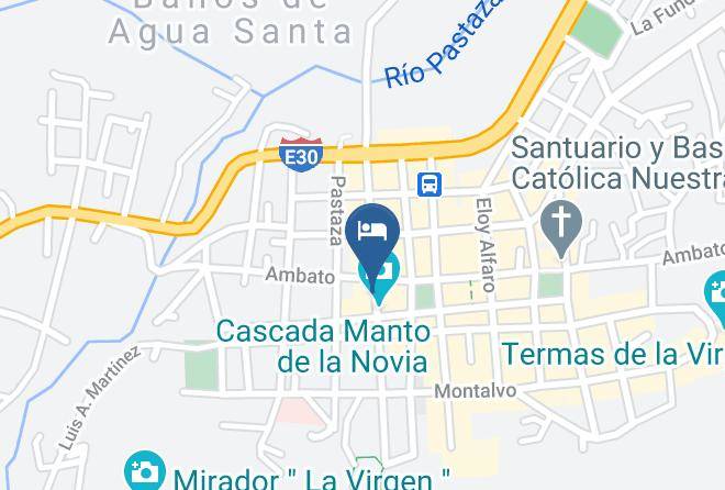 Banos De Agua Santa - Destiny Hotel Maps