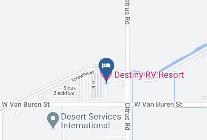 Maricopa - Destiny Rv Resort Maps