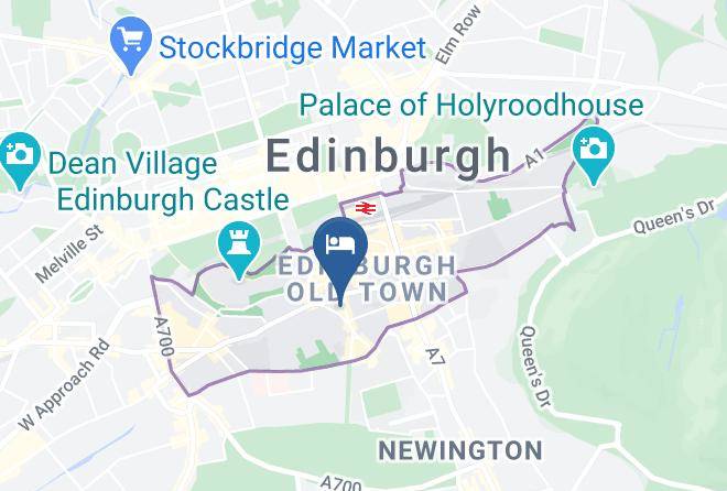 Edinburgh City - No 1 Apartments Edinburgh Maps