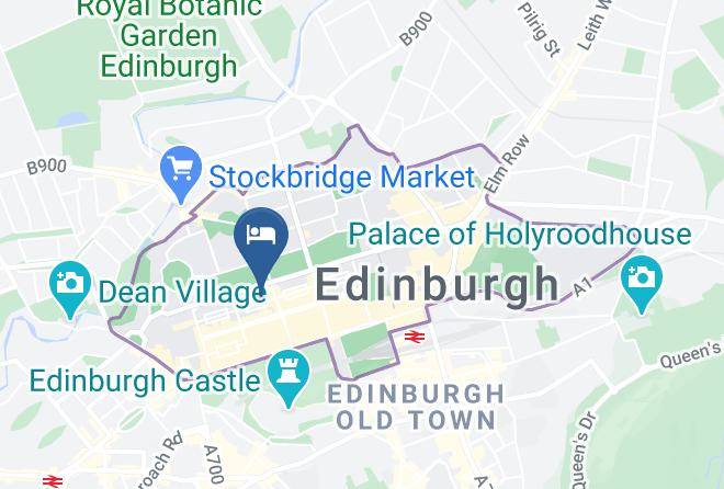 Edinburgh City - Destiny Scotland Hill Street Apartments Maps