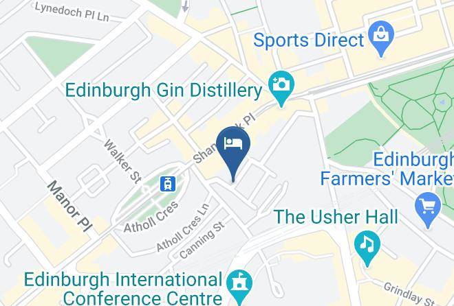 Edinburgh City - Destiny Scotland Rutland Residence Maps