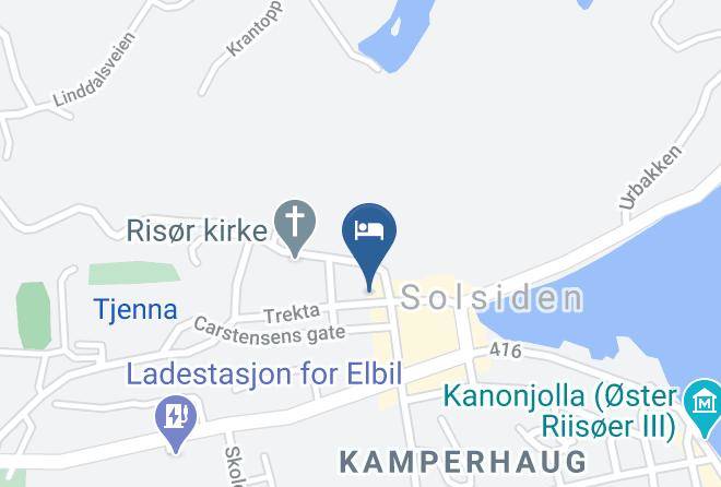 Risor - Det Lille Hotel Maps