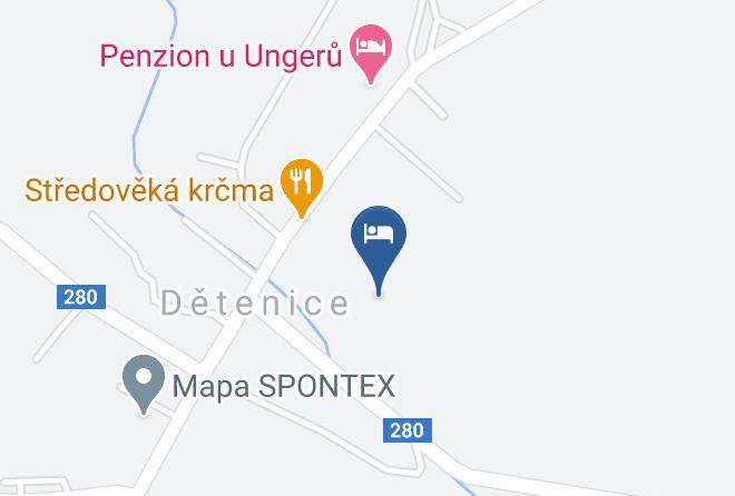 Jicin - Detenice Castle Maps
