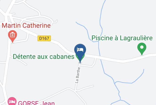 Correze - Detente Aux Cabanes Maps