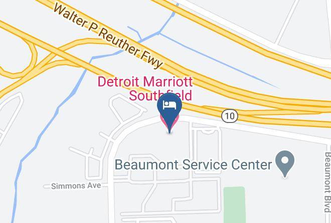 Oakland County - Detroit Marriott Southfield Maps
