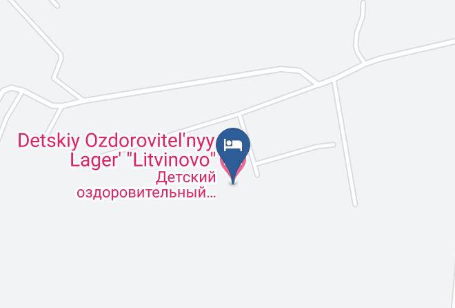 Detskiy Ozdorovitel'nyy Lager' Litvinovo Map
