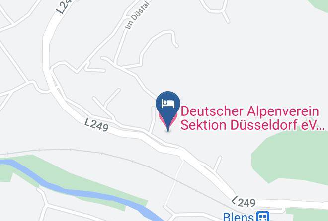 Deutscher Alpenverein Sektion Dusseldorf E V Dusseldorfer Eifelhutte Map