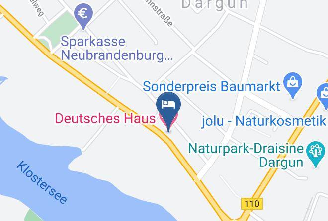 Mecklenburgische Seenplatte - Deutsches Haus Maps