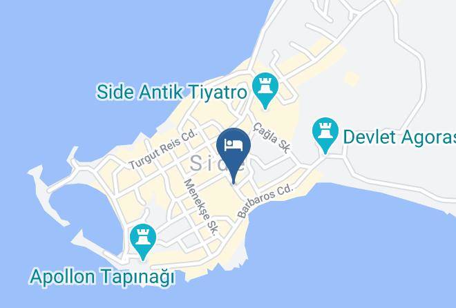 Manavgat - Deutschlaender Otel Maps