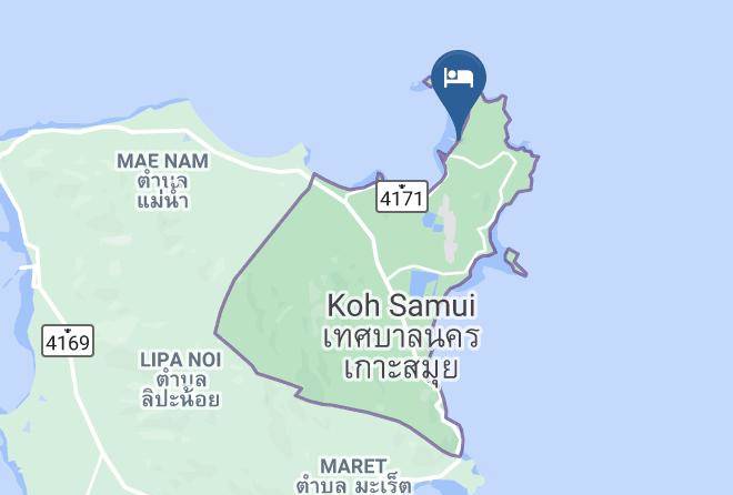 Amphoe Ko Samui - Deva Beach Resort Maps