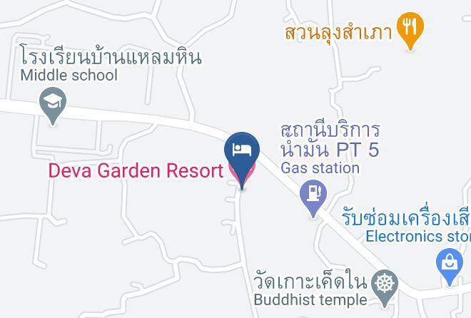 Amphoe Mueang Prachin Buri - Deva Garden Resort Maps