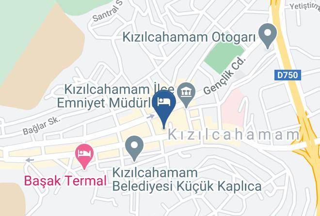 Kizilcahamam - Deva Hotel Maps