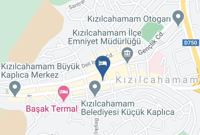 Kizilcahamam - Deva Termal Otel Maps