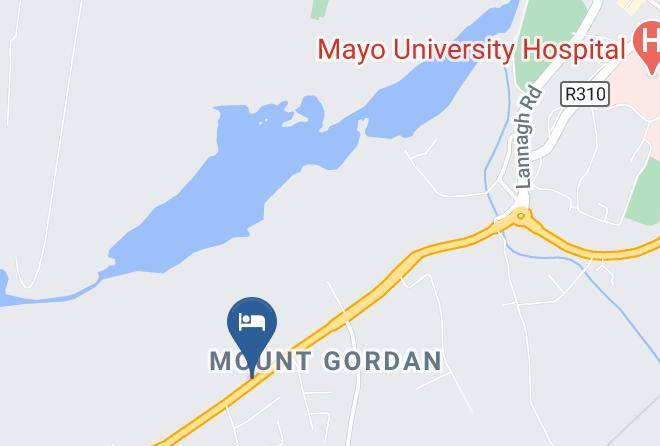 Castlebar - Devard Bed And Breakfast Maps
