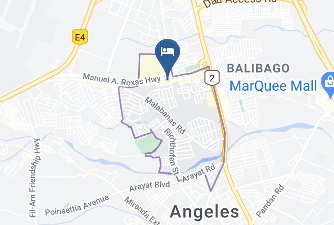 Pampanga - Devera Hotel Maps