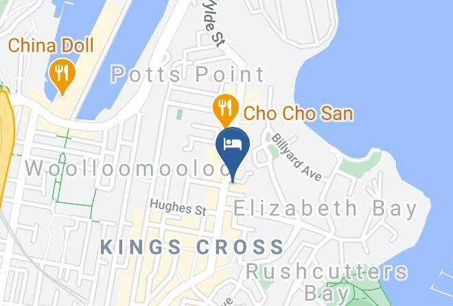 Sydney - Devere Hotel Maps