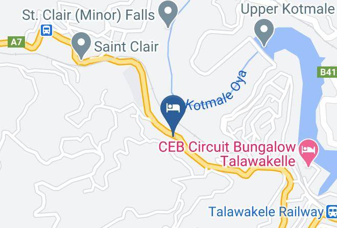 Kandy - Devon Palace Thalawakelle Maps