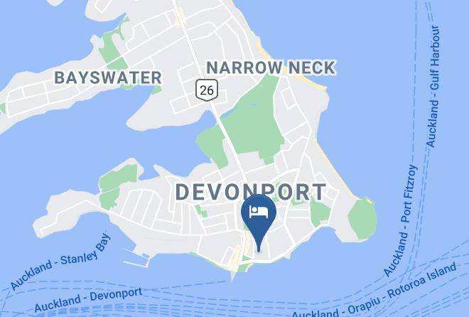 Auckland - Devonport Cabana Maps