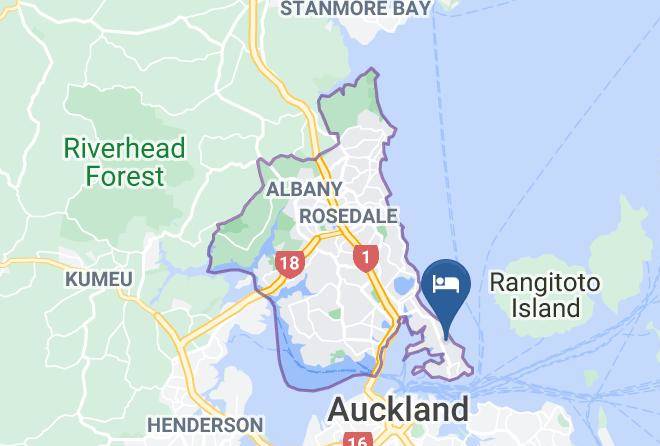 Auckland Narrow Neck - Devonport Palms Maps